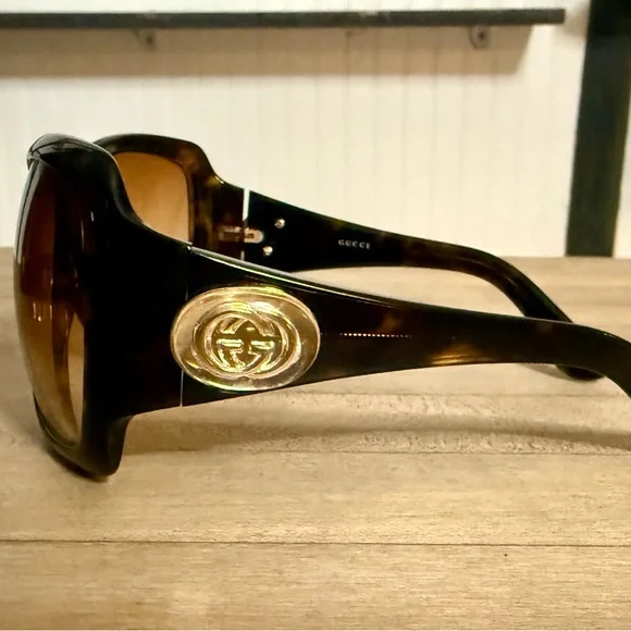 Authentic Gucci Brown Oversized Sunglasses Gucci Gg1557sk Women Havana Oversize Sunglasses – Otticanet USA main image 4
